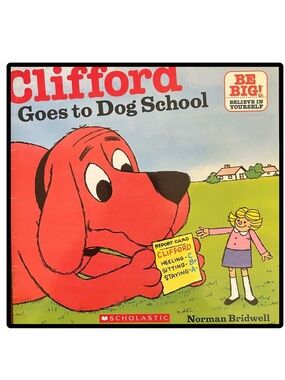 BUNDLE & SAVE 🦴 Clifford Goes to Dog School Softcover Book